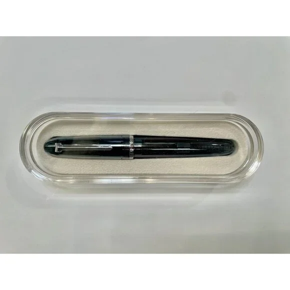 Ellington Pens Fountain Pen Clarity Transparent Clear & Blue NEW 2 PENS - Picture 7 of 11